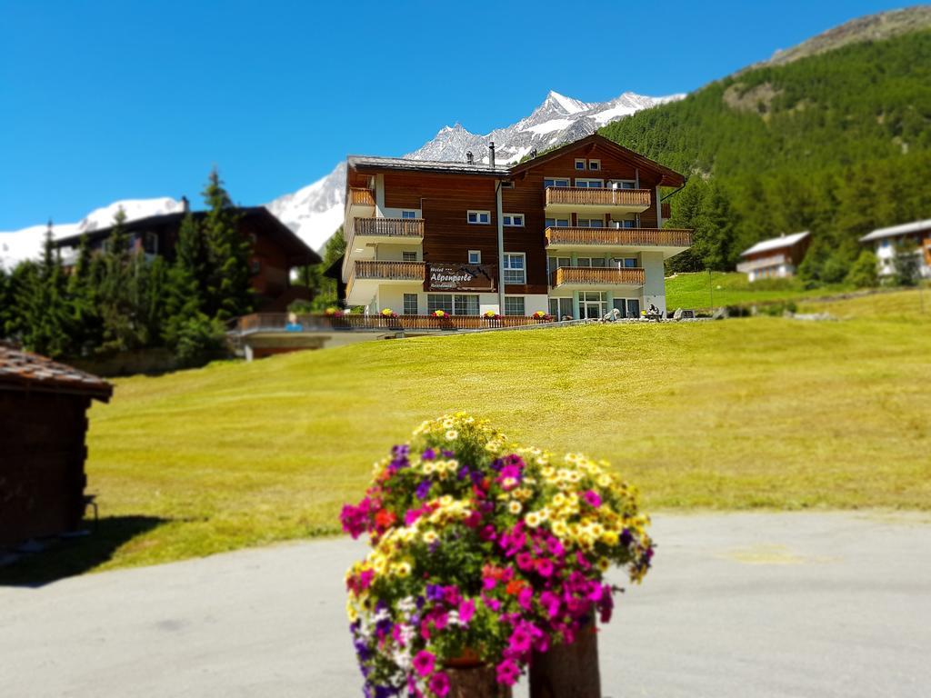 Hotel Alpenperle ซาสฟี ภายนอก รูปภาพ