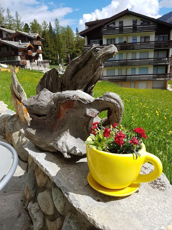 Hotel Alpenperle ซาสฟี ภายนอก รูปภาพ
