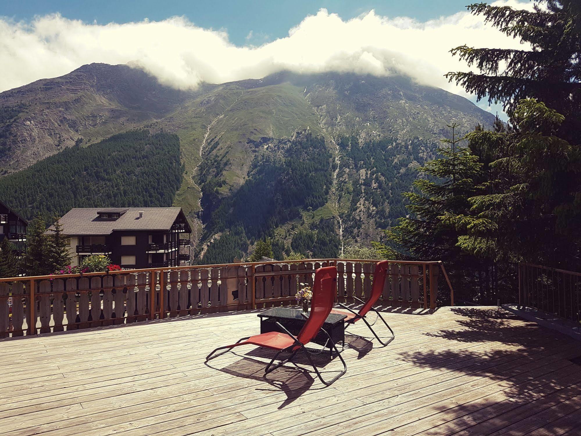 Hotel Alpenperle ซาสฟี ภายนอก รูปภาพ